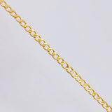 Cadena Cubana 2.3 g / 50 cm / 1.4 mm Oro Amarillo 18K