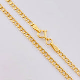 Cadena Cubana 1.7 g / 45 cm / 2 mm Oro Amarillo 18K