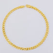 Pulso Cubano 2.6g / 17.7cm / 3,3mm Oro Amarillo 18K +3