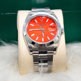 Reloj Rolex Datejust Red Hot 41mm Acero Inoxidable ODM Ω