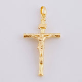 Dije Cruz Entorchada 1.1 g / 3.8 cm Oro Amarillo 18K