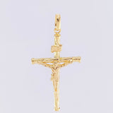 Dije Cruz Entorchada 1.1 g / 3.8 cm Oro Amarillo 18K