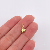 Dije Estrella 0.6gr / 2.8cm / Oro Amarillo 18K ©