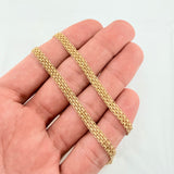 Cadena China 15.7gr / 60cm / 4.9mm Oro Amarillo +1 18K ©