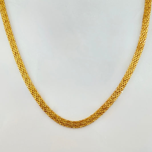 Cadena China 6.3gr / 60cm / 4.6mm Oro Amarillo +1 18K ©