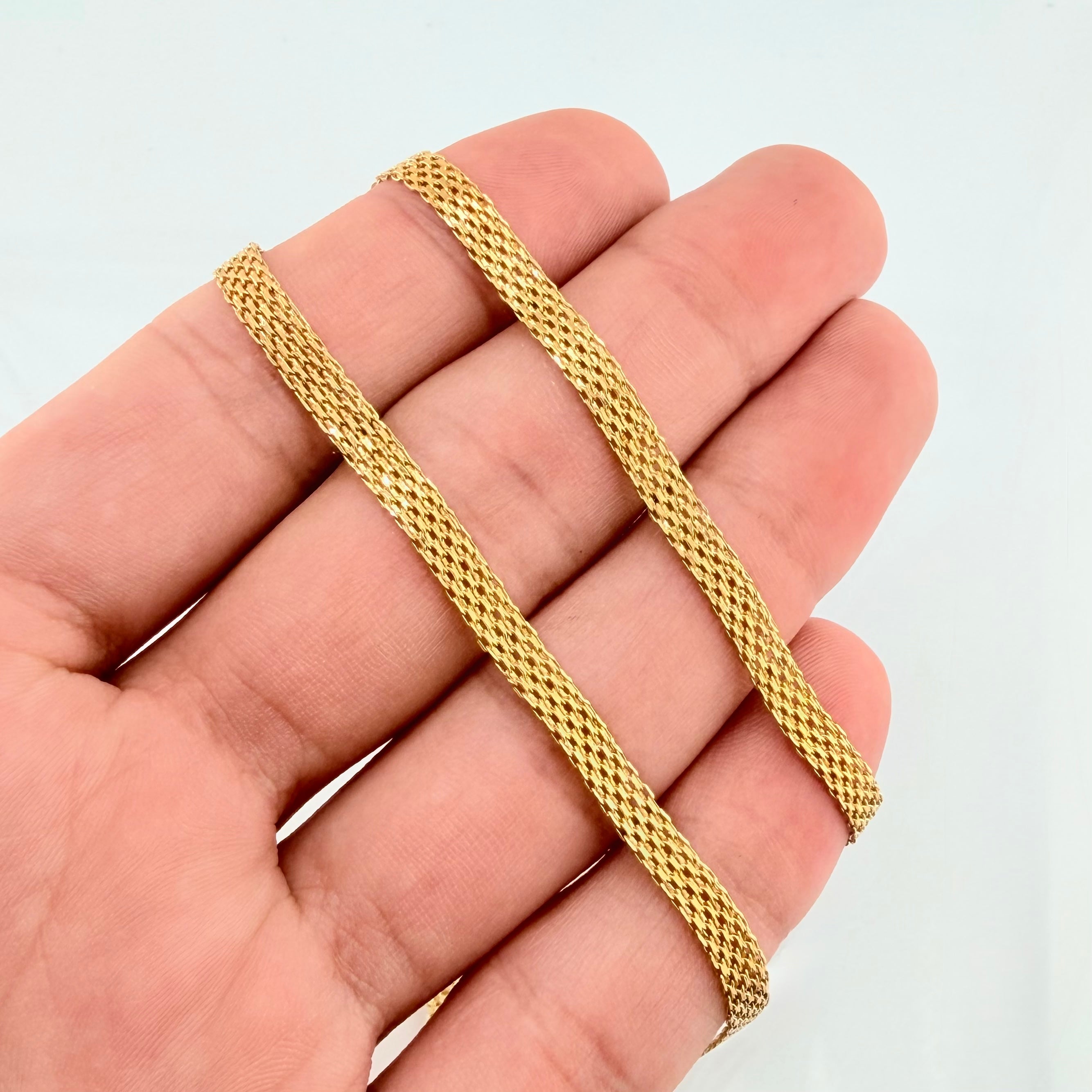 Cadena China 5.45gr / 50cm / 4.8mm Oro Amarillo +1 18K ©