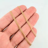 Cadena Sedusa 3gr / 50cm / 3.1mm Oro Amarillo +3 18K *