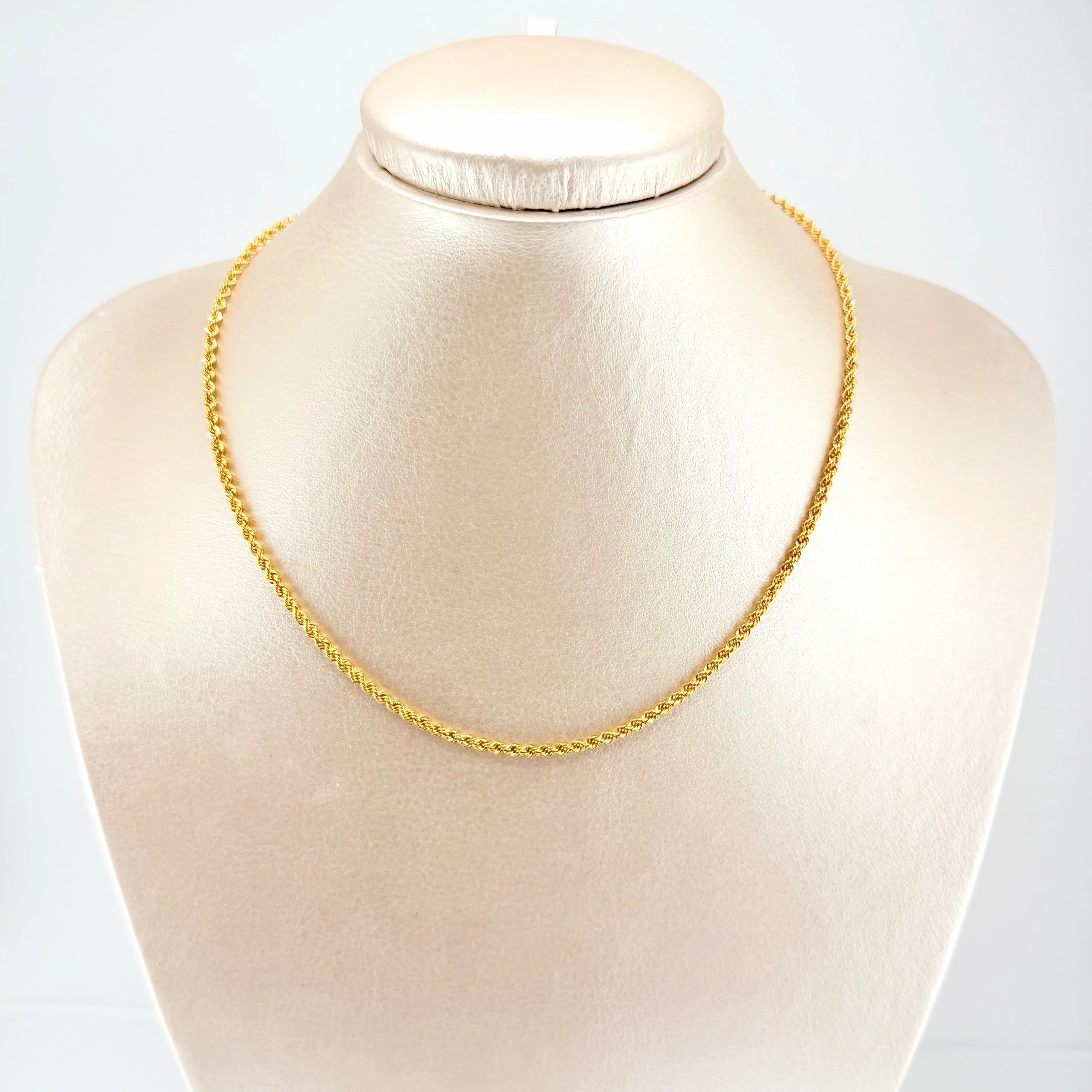 Cadena Lazo 3.3 g / 45 cm / 2.3 mm Oro Amarillo 18K