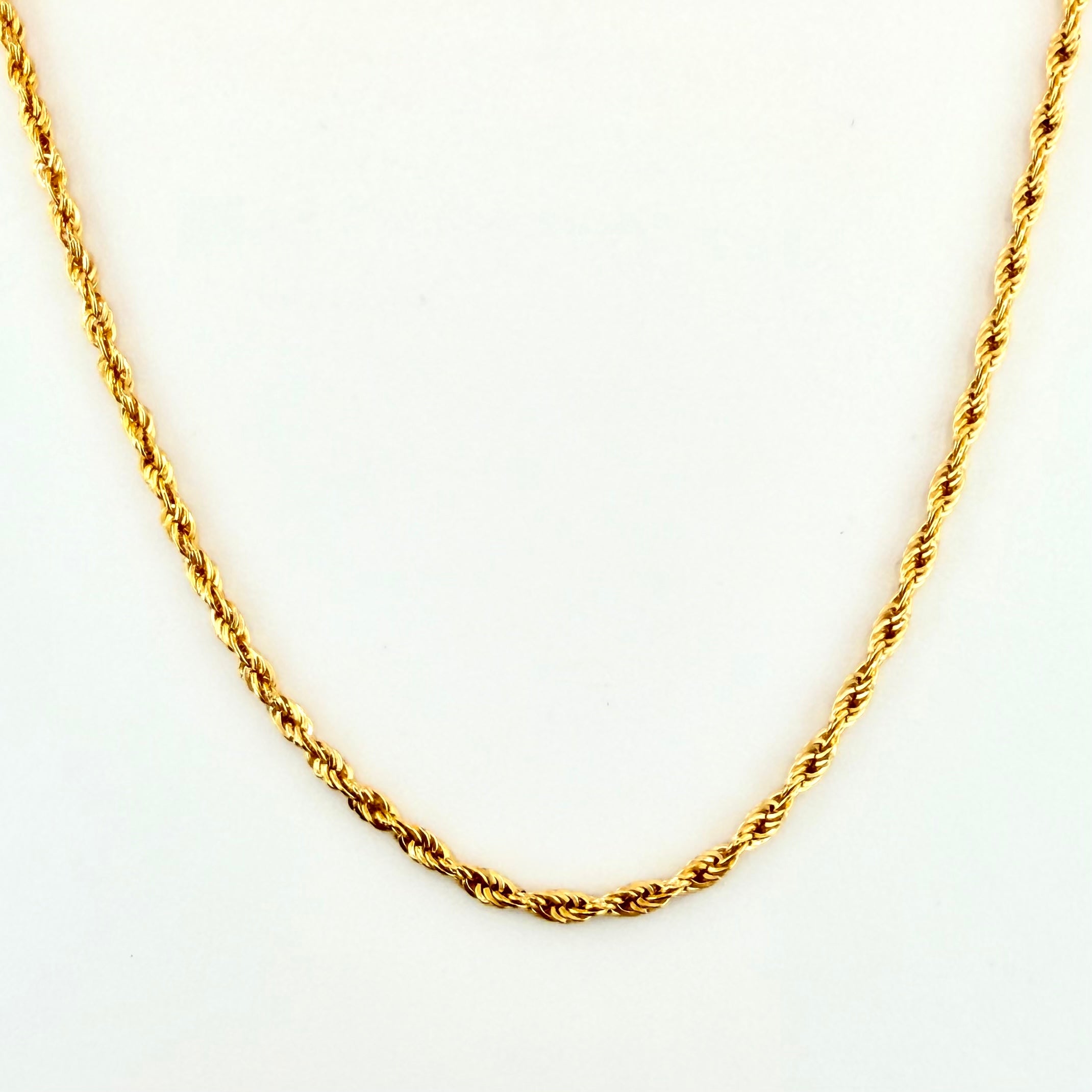 Cadena Lazo 1.55gr / 60cm / 1.5mm Oro Amarillo +3 18K ©