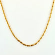 Cadena Lazo 1.55gr / 60cm / 1.5mm Oro Amarillo +3 18K ©