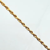 Cadena Lazo 1.55gr / 60cm / 1.5mm Oro Amarillo +3 18K ©