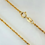 Cadena Lazo 1.55gr / 60cm / 1.5mm Oro Amarillo +3 18K ©
