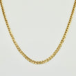 Cadena Cubana 2.2gr / 45cm / 2.4mm Oro Amarillo +1 18K