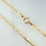 Cadena Plana 2.3gr / 50cm / 1.9mm Tres Oros +3 18K ©