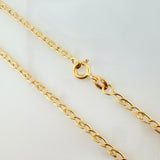 Cadena Lumachina 4.35gr / 60cm / 2.5mm Oro Amarillo +3 18K ©