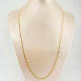 Cadena Lumachina 4.35gr / 60cm / 2.5mm Oro Amarillo +3 18K ©