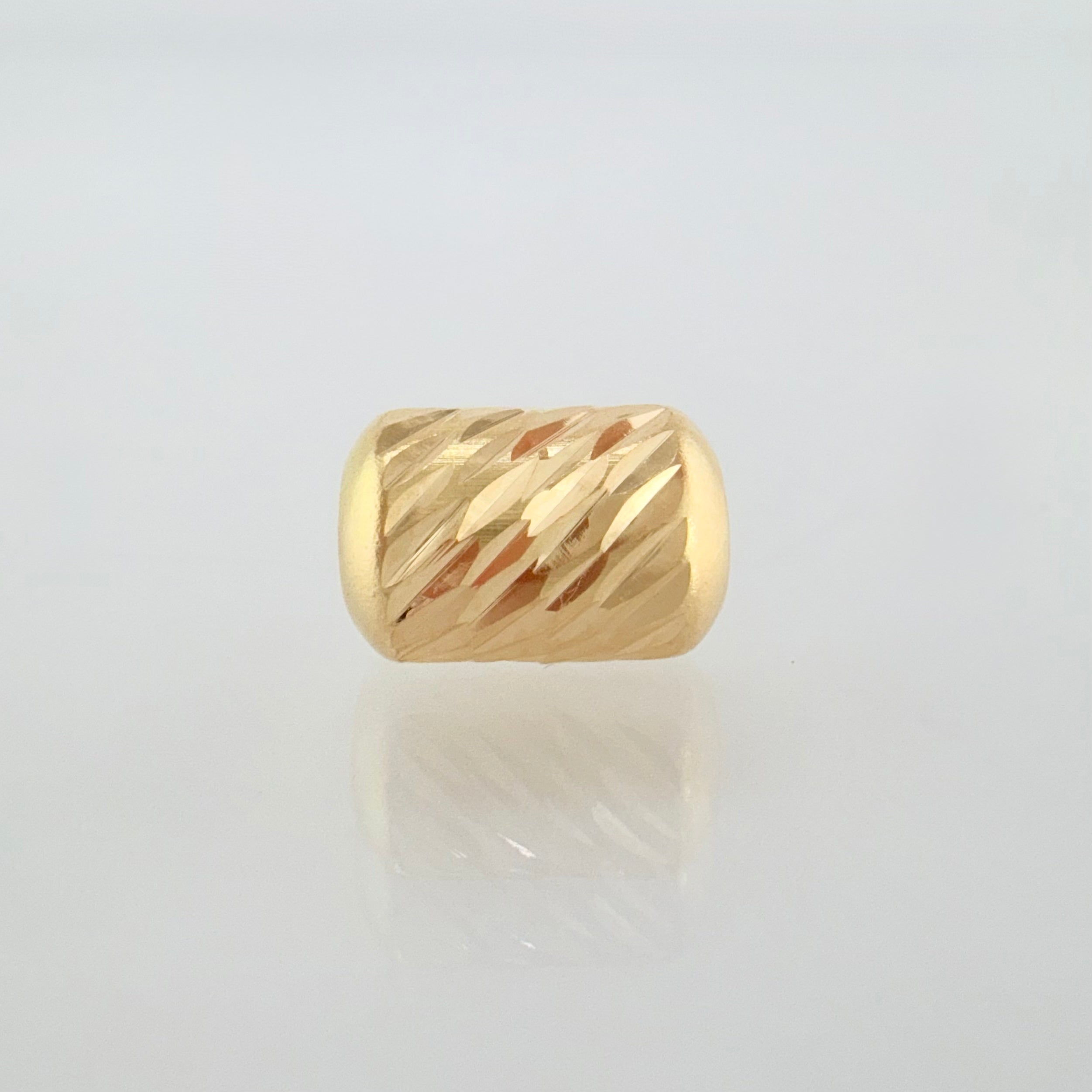 Herraje Cilindro 0.2gr / 6mm Oro Amarillo 18K ©