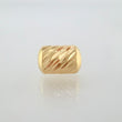 Herraje Cilindro Diamantado 0.15g / 0.6cm Oro Amarillo 18K