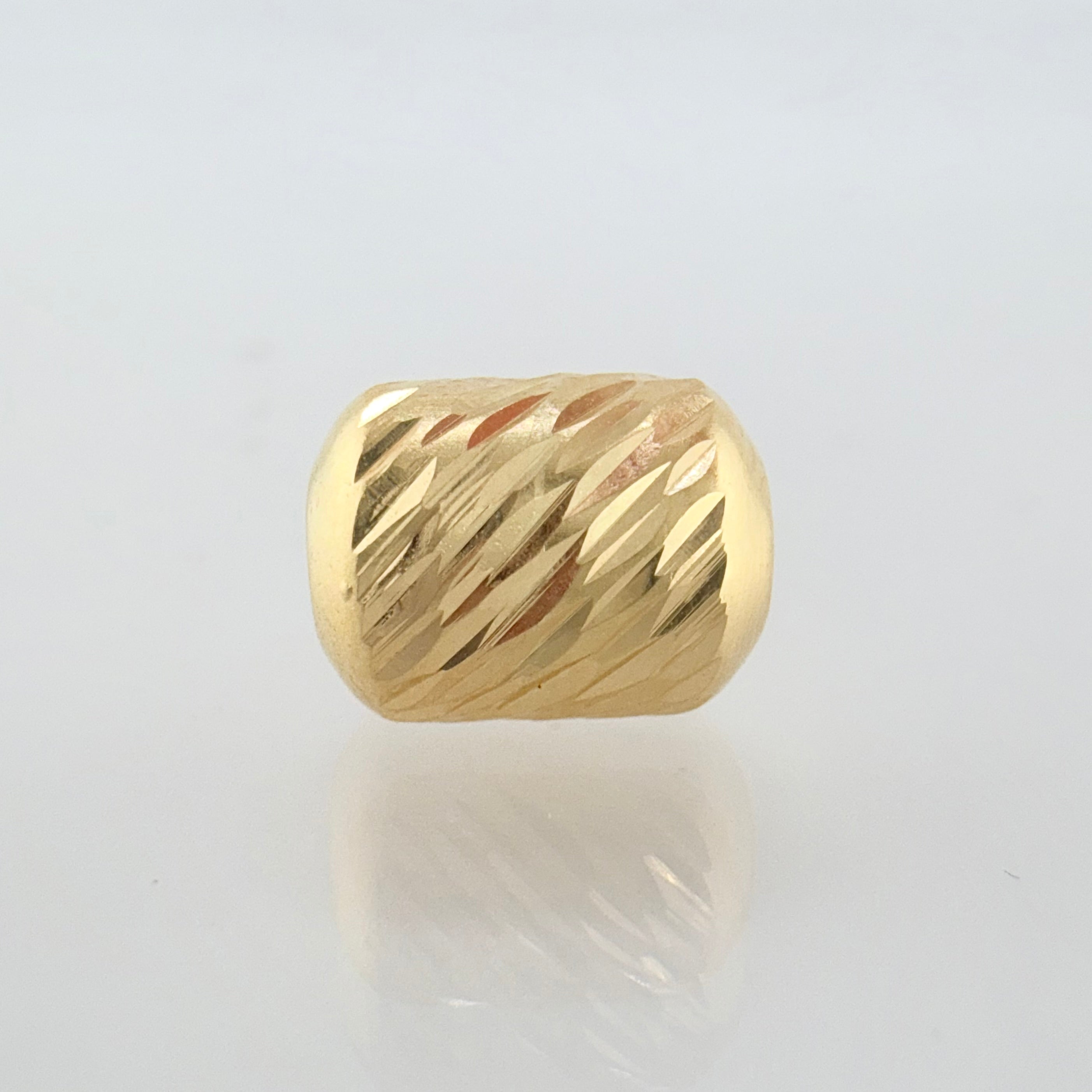 Herraje Cilindro 0.3gr / 6mm Oro Amarillo 18K