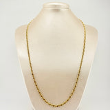 Cadena Lumachina 7.8gr / 60cm / 3.4mm Oro Amarillo +3 18K