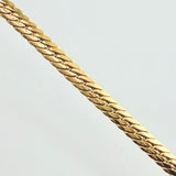 Cadena Serpiente 4.95gr / 40cm / 3.1mm Oro Amarillo +3 18K ©