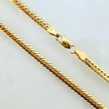 Cadena Serpiente 4.95gr / 40cm / 3.1mm Oro Amarillo +3 18K ©