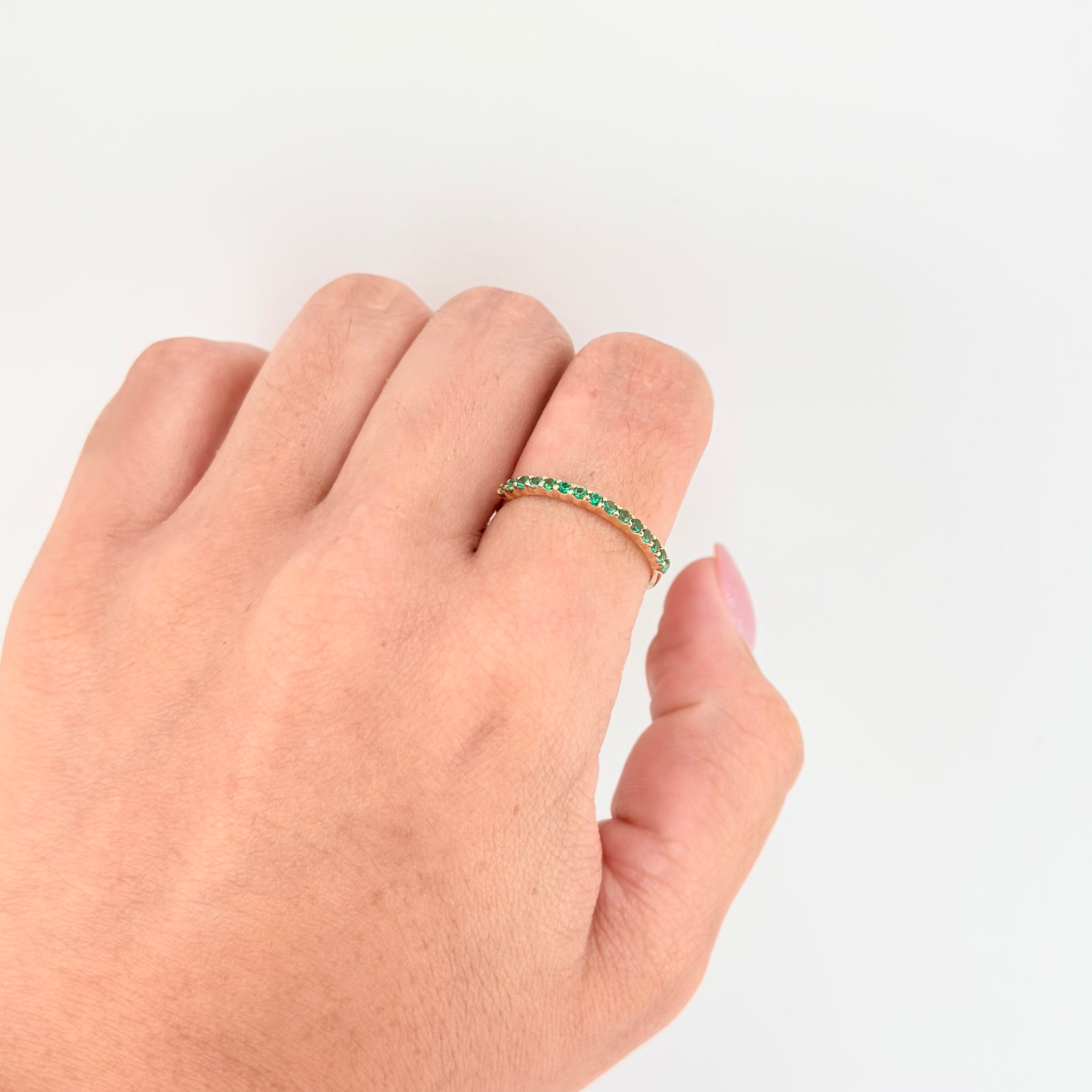 Anillo Churumbela 0.9gr / T7 1/4 / Oro Amarillo 18K ©