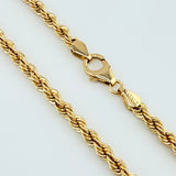 Cadena Lazo 8.05gr / 60cm / 3.3mm Oro Amarillo +3 18K *