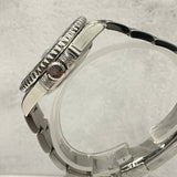 Reloj Rolex Submariner Blue 40mm Diamantes y Zafiros Acero Inoxidable Aftermarket Ω