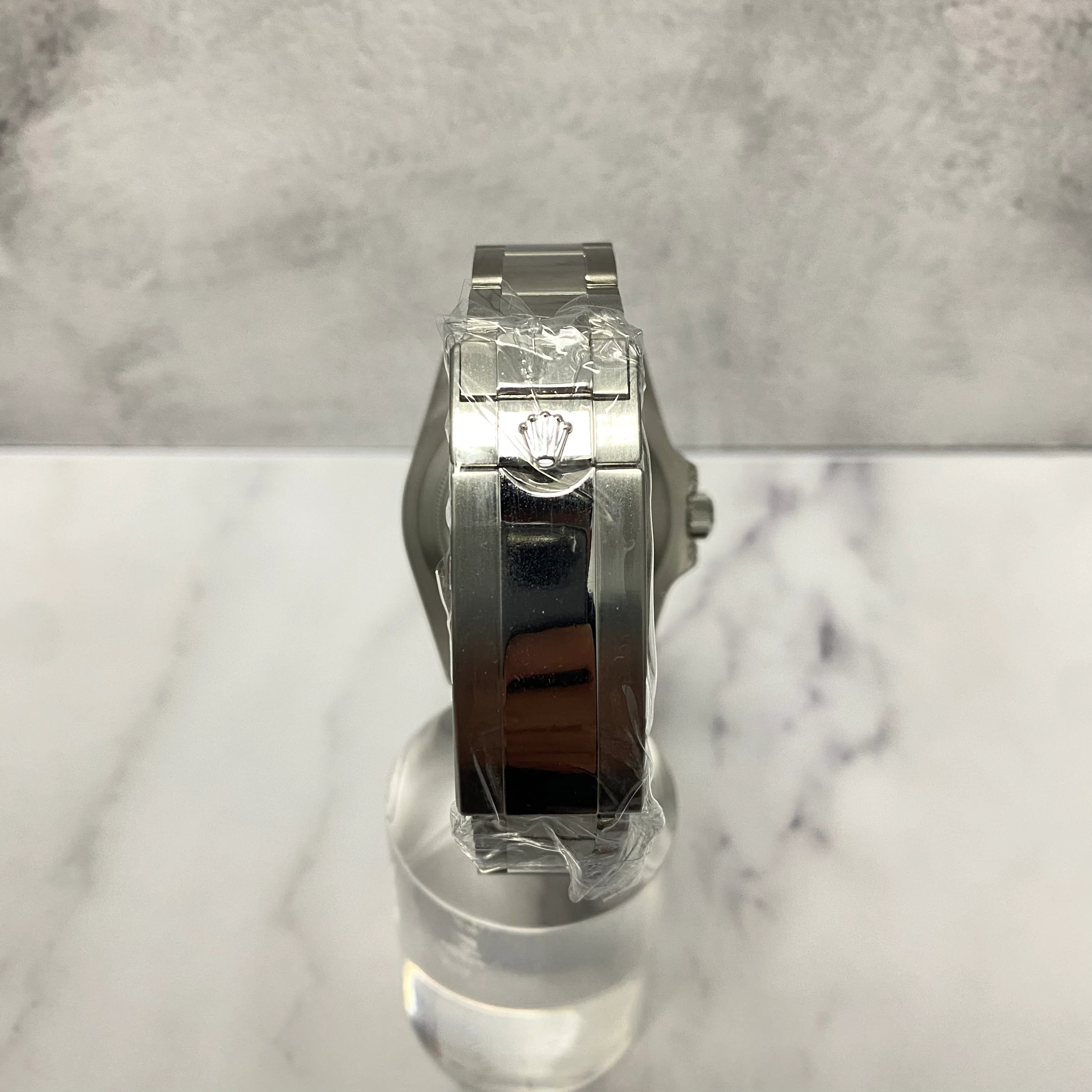 Reloj Rolex Submariner Blue 40mm Diamantes y Zafiros Acero Inoxidable Aftermarket Ω