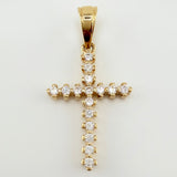 Dije Cruz 1.7gr / 3cm / Oro Amarillo 18K ©