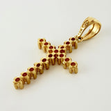 Dije Cruz 1.7gr / 3cm / Oro Amarillo 18K ©