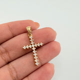 Dije Cruz 1.7gr / 3cm / Oro Amarillo 18K ©