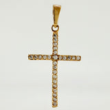 Dije Cruz 1.15gr / 3.3cm / Oro Amarillo 18K *