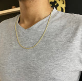 Cadena Lazo 2.9gr / 60cm / 2.3mm Oro Amarillo +3