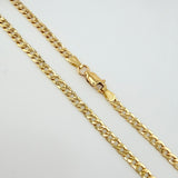 Cadena Cubana 8.15gr / 70cm / 3mm Oro Amarillo +1 18K