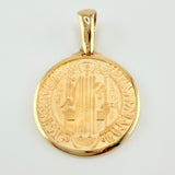 Dije San Benito 7.9gr / 3.8cm / Oro Amarillo 18K *