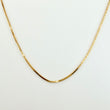 Cadena Veneciana 1 gr / 50cm / 0,50 mm Oro Amarillo +3 18K