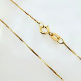 Cadena Veneciana 1.15gr / 45cm / 0.6mm Oro Amarillo +3 18K ©