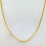 Cadena Veneciana 3.85gr / 50cm / 1.4mm Oro Amarillo +3 18K ©