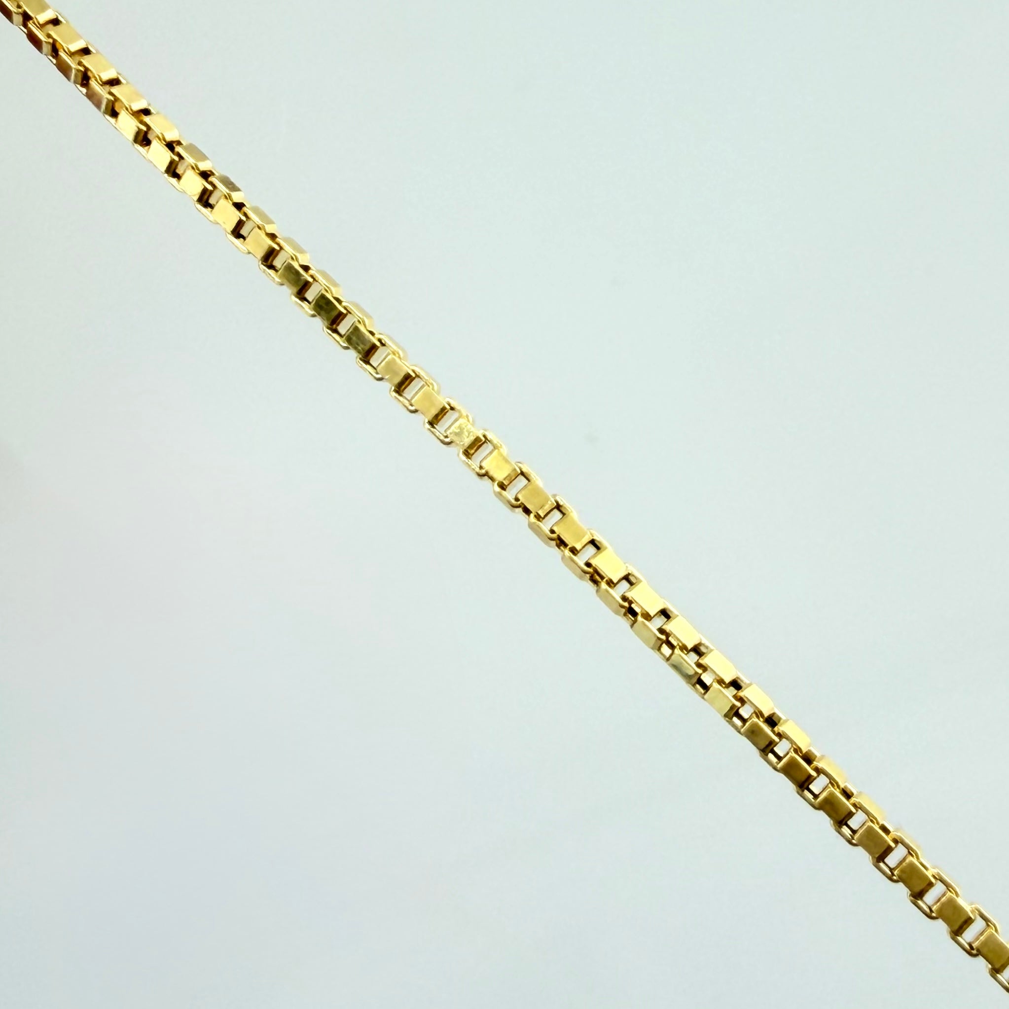 Cadena Veneciana 3.8gr / 50cm / 1.6mm Oro Amarillo +3 18K ©