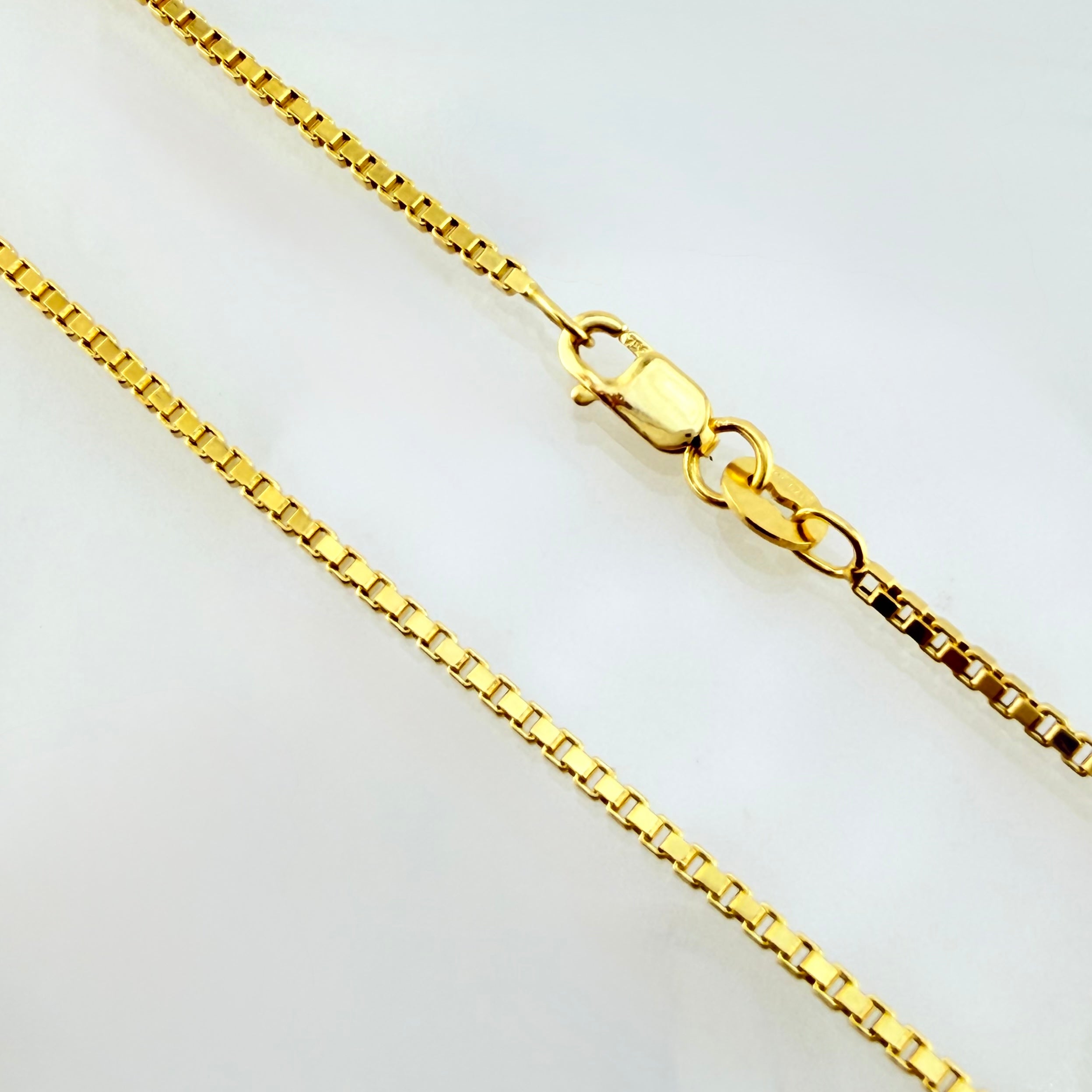 Cadena Veneciana 3.85gr / 50cm / 1.4mm Oro Amarillo +3 18K ©