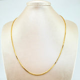 Cadena Veneciana 3.85gr / 50cm / 1.4mm Oro Amarillo +3 18K ©