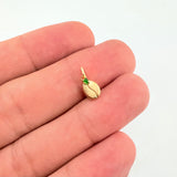 Dije Grano Café 0.3gr / 1.3cm / Oro Amarillo 18K