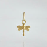 Dije Libelula 0.2gr / 1.5cm / Oro Amarillo 18K ©