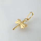 Dije Libelula 0.2gr / 1.5cm / Oro Amarillo 18K ©