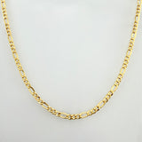 Cadena Figaro 2.65gr / 45cm / 2.3mm Oro Amarillo +1 18K *