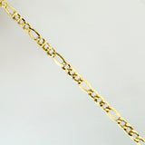 Cadena Figaro 2.65gr / 45cm / 2.3mm Oro Amarillo +1 18K *