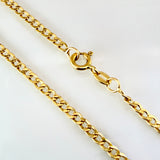 Cadena Cubana 4.75gr / 70cm / 2.3mm Oro Amarillo +1 18K *