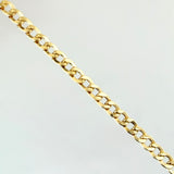 Cadena Cubana 6.05gr / 70cm / 2.7mm Oro Amarillo +1 18K